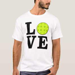 Camiseta Amar Picklebal - Texto Preto