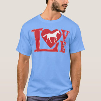 Camiseta Amar presente de Cavalo