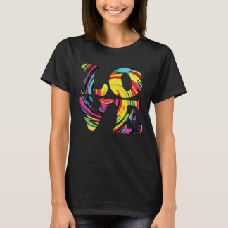 Camiseta Amar Rainbow Flag LGBT Orgulho gay T Shirt 2