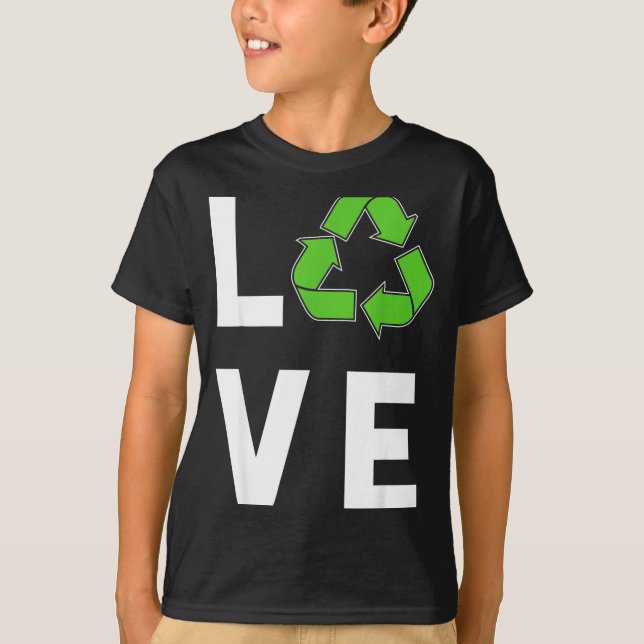 Camiseta Amar Reciclagem  (Frente)