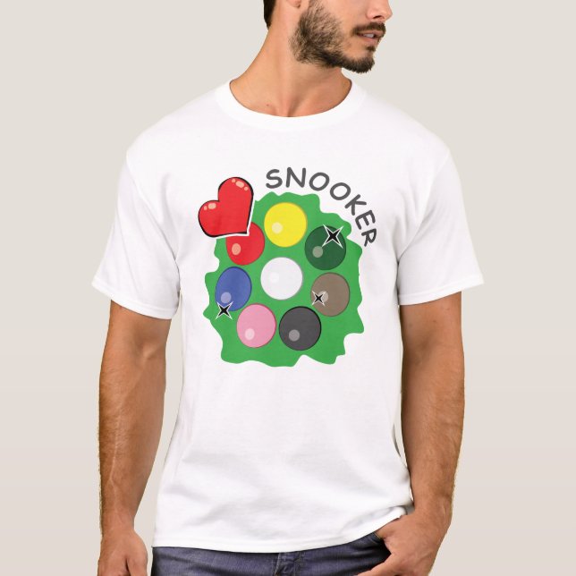 Camiseta Amar Snooker (Frente)