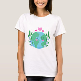 Camiseta Amar Terra Sorrindo