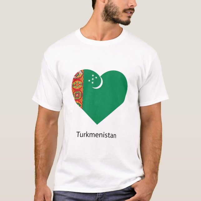 Camiseta Amar Turquemenistão (Frente)