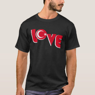 Camiseta Amar Turquia Istambul Ancara Türkiye Orgulhoso Tur