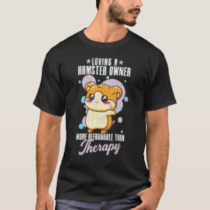Camiseta Amar Um Hamster É A Terapia Hamsters Pet Graph