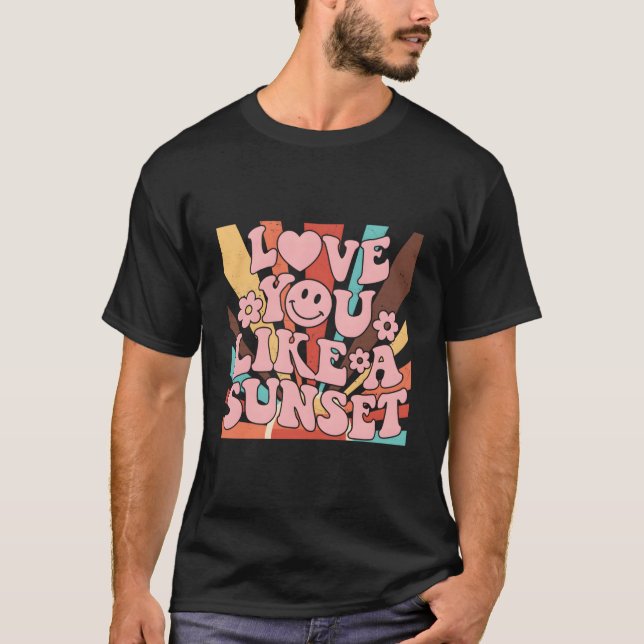 Camiseta Amar Você Como Palavras Estéticas Atrás (Frente)