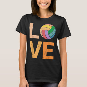 Camiseta Amar Voleibol Melhor Presente para Garota