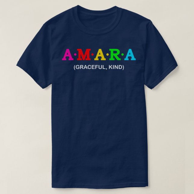 Camiseta Amara graciosa (Frente do Design)