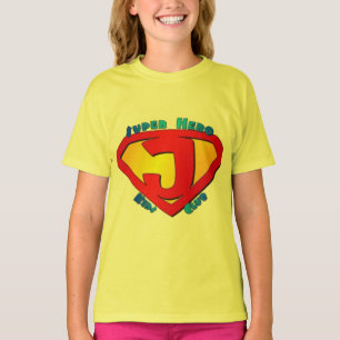 Camiseta Amarela das Super Hope Hero Girls