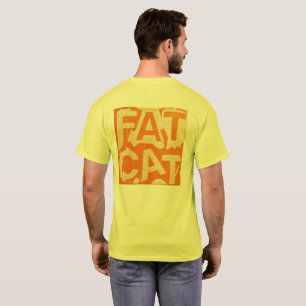 Camiseta Amarela Gato Gordo