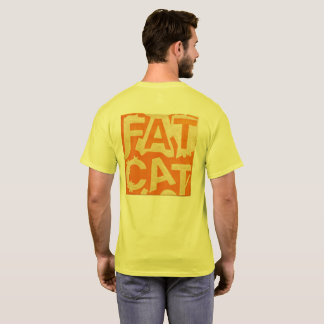 Camiseta Amarela Gato Gordo