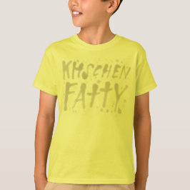 Camiseta Amarela para Crianças com Logotipo Gordur