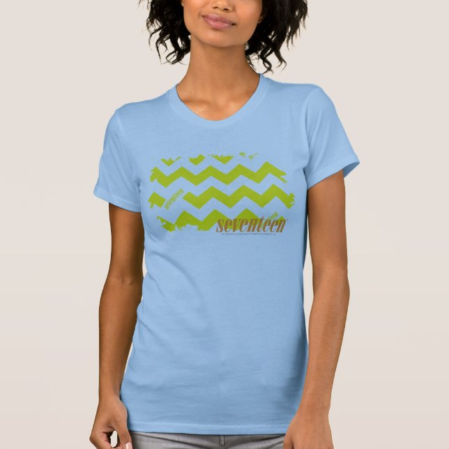Camiseta Amarelo 2 do ziguezague (Frente)