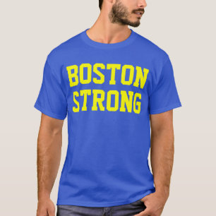 Camiseta Amarelo azul forte de Boston