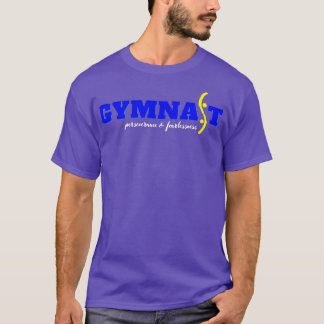 Camiseta Amarelo Azul Gymnast
