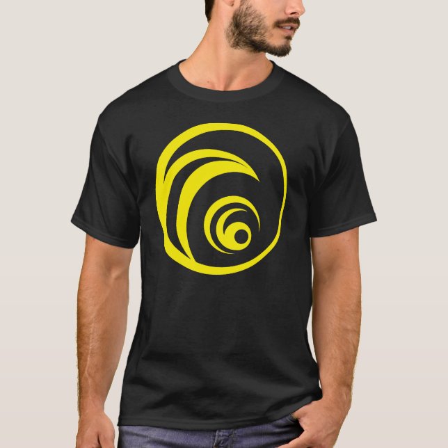 Camiseta Amarelo clássico de Bombora (Frente)