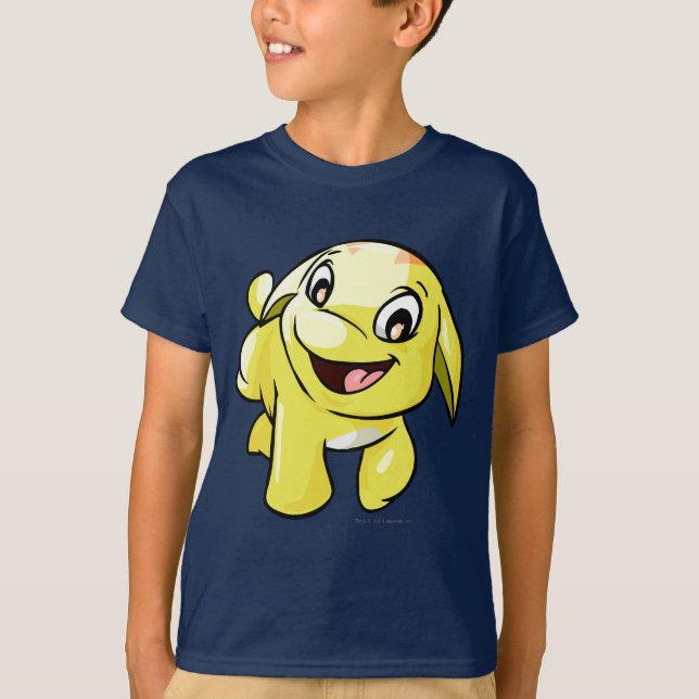 Camiseta Amarelo de Poogle (Frente)