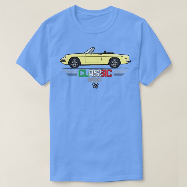 Camiseta Amarelo desportivo (Frente do Design)