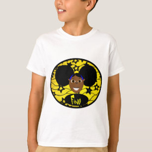 Camiseta Amarelo do sorriso de Fino fabuloso!