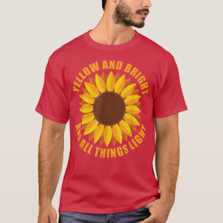Camiseta Amarelo E Brilho E Tudo Mais Claro - Jardinagem