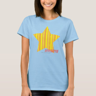 Camiseta Amarelo fino 4 das listras