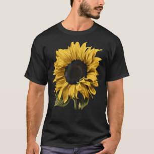 Camiseta Amarelo Floral de Girassol Vibes de Verão 3