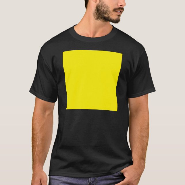 Camiseta Amarelo fluorescente (Frente)