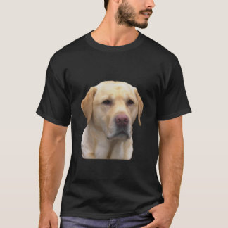 Camiseta Amarelo Lab Fiel Amigo família amigos retrô