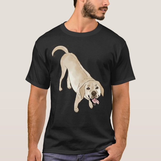 Camiseta Amarelo Labrador 58 (Frente)
