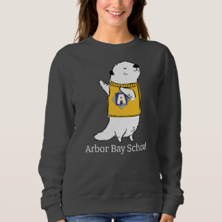 Camiseta amarelo Otto, letras brancas
