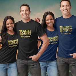 Camiseta Amarelo-preto-breu