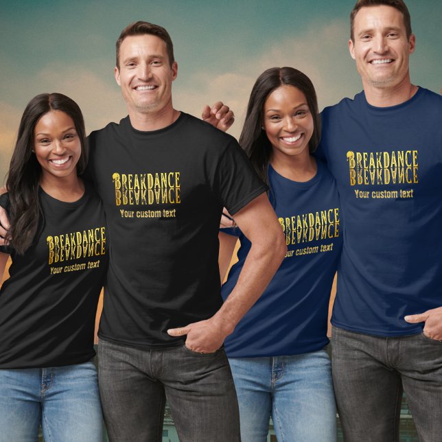 Camiseta Amarelo-preto-breu (Criador carregado)