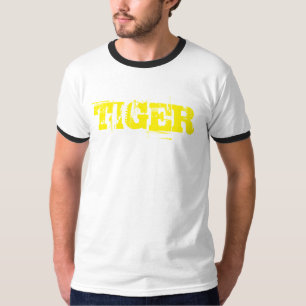 Camiseta Amarelo "tigre "