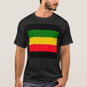 Camiseta Amarelo Verde E Massas Vermelhas