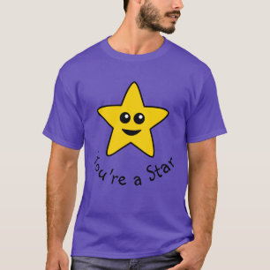 Camiseta Amarelo Você é uma Camisa-estrela