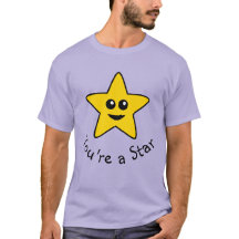 Amarelo Você é uma Camisa-estrela