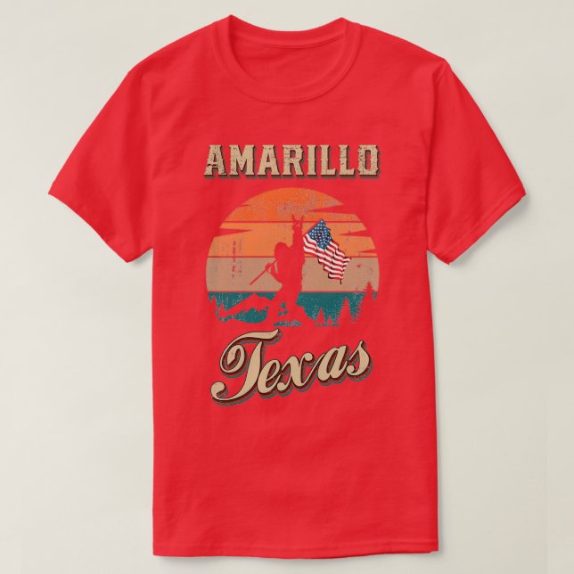 Camiseta Amarillo Texas (Frente do Design)
