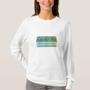 Camiseta Amarna-Estar-AR-Na-Amerício-Argônio-Sódio