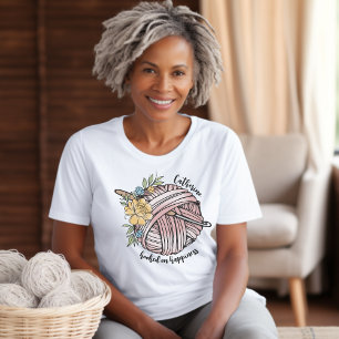 Camiseta Amarradas na Felicidade, Amantes de Crochet Person