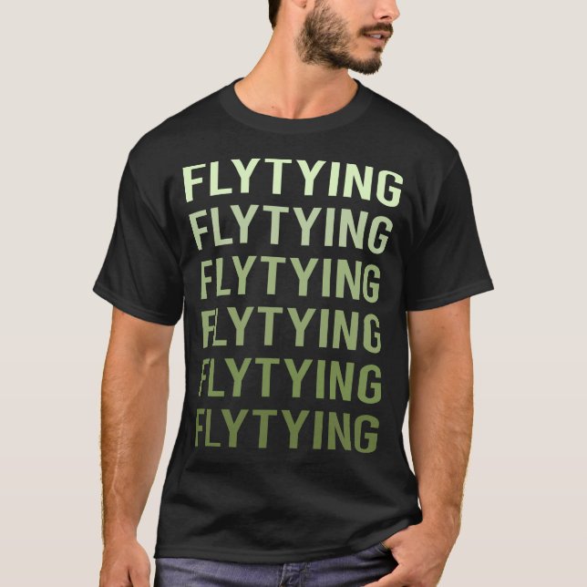 Camiseta Amarrando Mosca Verde (Frente)
