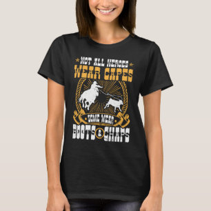 Camiseta Amarrar Bezerro Nem Todos os Heróis Usam Capas Ama
