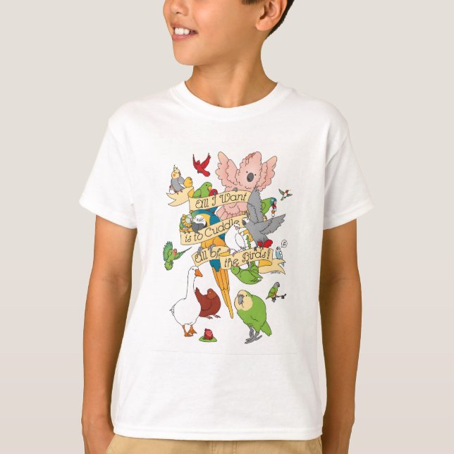 Camiseta Amarre Todas As Aves (Frente)