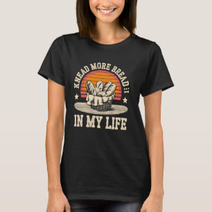 Camiseta Amassar Mais Pão Massa Mãe Pão Caseiro Padaria