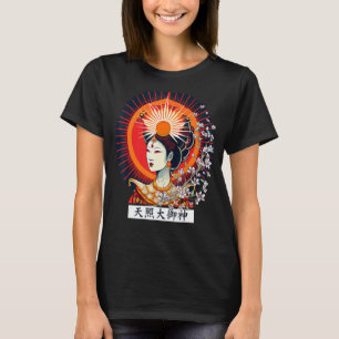 Camiseta Amaterasu Omikami Deusa do Sol Japonesa Mitologia