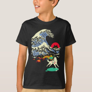 Camiseta Amaterasu Sun God Wolf The Excelente Wave Video Ga