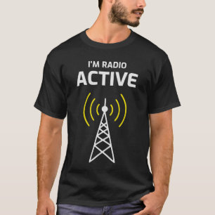 Camiseta Amateur Ham, Operador de Rádio Pai Avô Gift T-Shir
