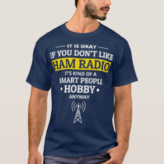 Camiseta Amateur Ham Rádio Operador Funny Diz Humor