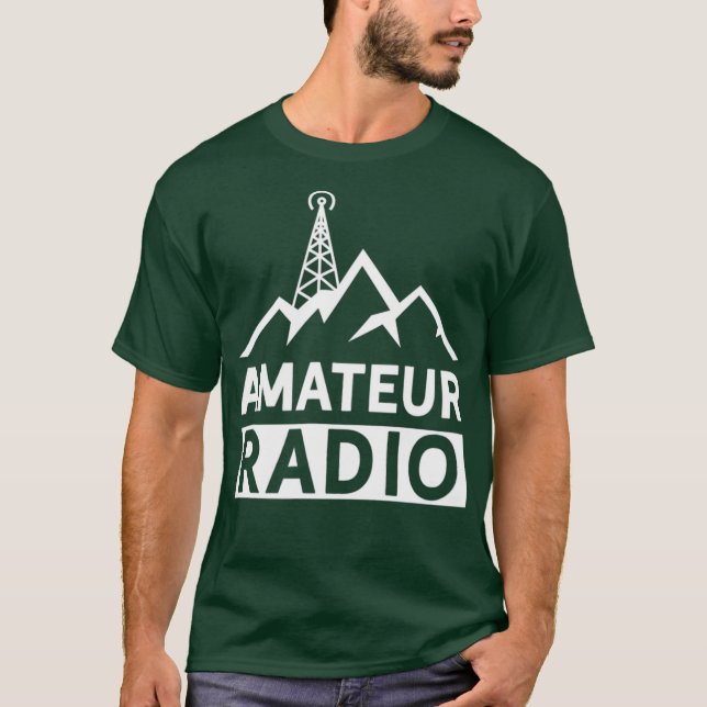 Camiseta Amateur Radio Operator Ham Service (Frente)