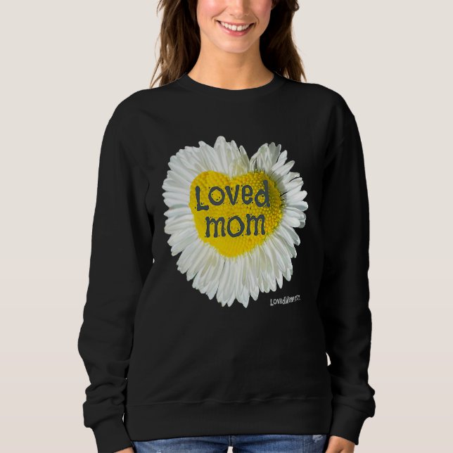 Camiseta Amava a Mãe, Dia de as mães de margarida 2 (Frente)