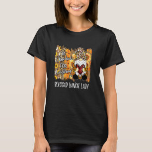Camiseta Amável Almoço Lady Gnome Feliz Queda Família Do Qu